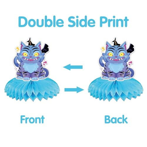K Pop Demon Birthday Party Supplies , 9Pcs Honeycomb - Product Imagery