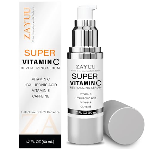 Super Vitamin C Face Serum for Mature Skin Anti Aging Dark - ZAYUU Official Imagery - 1