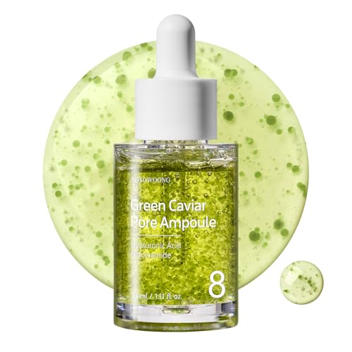TOSOWOONG Green Caviar Pore Ampoule for Pore Care Firming - TOSOWOONG Official Imagery - 1