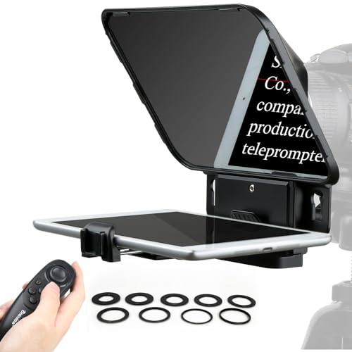 Desview T3 Portable Teleprompter for Camera & Smartphone, Tablet - Product Imagery