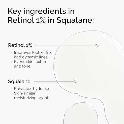 The Ordinary Retinol 1% in Squalane, High-Strength Retinol Serum - Product Imagery