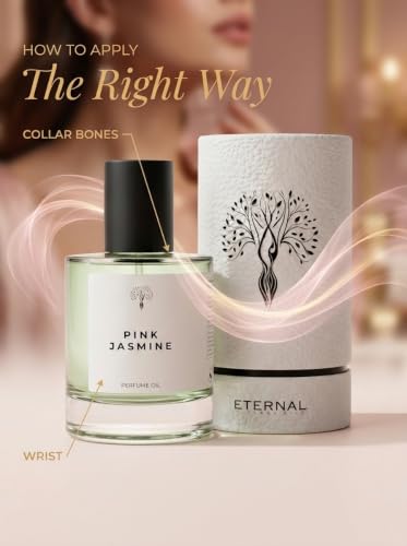Eternal perfume oils Pink Jasmine Perfume for men Long Lasting - Product Imagery