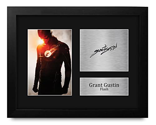 HWC Trading Grant Gustin Flash Gifts USL Framed Printed Signed - Product Imagery
