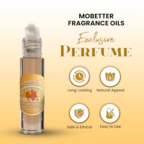 MOBETTER FRAGRANCE OILS' My Crush In Brazil Perfume Body Oil, - Product Imagery