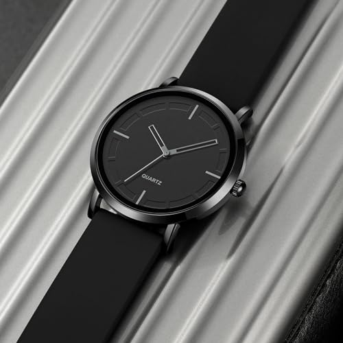 BESTKANG Fashion Simple Luxury Quartz Silicone Waterproof Unisex - Product Imagery