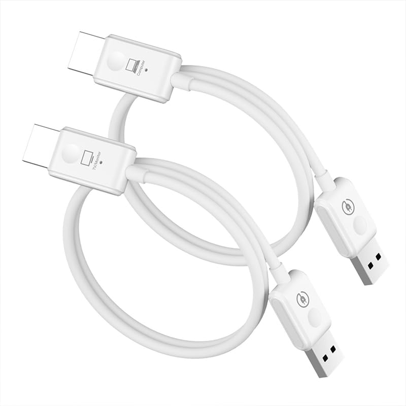 Wireless HDMI Transmitter and Receiver 2026 Upgraded HDMI - Zecamin Official Imagery - 1