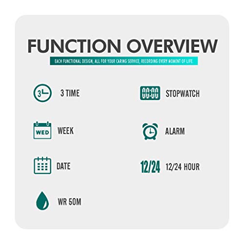 SKMEI Watches for Men,Fashion Square Digital Watches for Women - Product Imagery