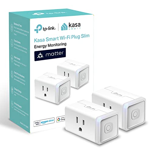 Kasa Matter Smart Plug with Energy Monitoring KP125MP2 15A - Premium Selection Official Imagery - 1