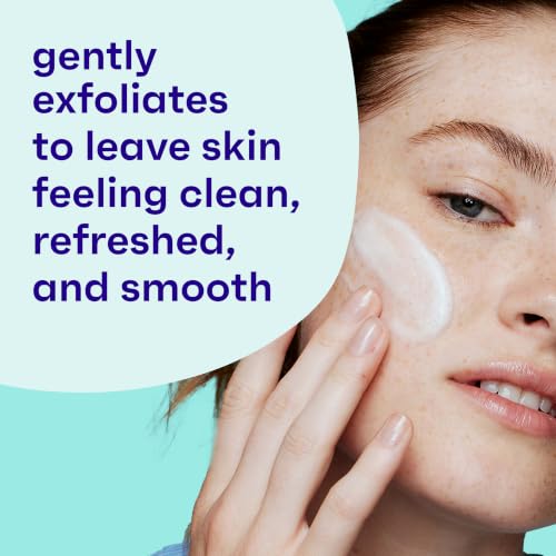 Clean & Clear Oil-Free Deep Action Exfoliating Facial Cleanser, - Product Imagery