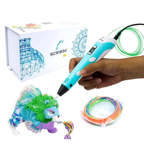 SCRIB3D P1 3D Printing Pen with Display - Includes 3D Pen, 3 - Product Imagery