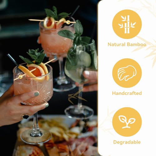 200PCS Cocktail Picks, Fancy Toothpicks for Appetizers, - Product Imagery