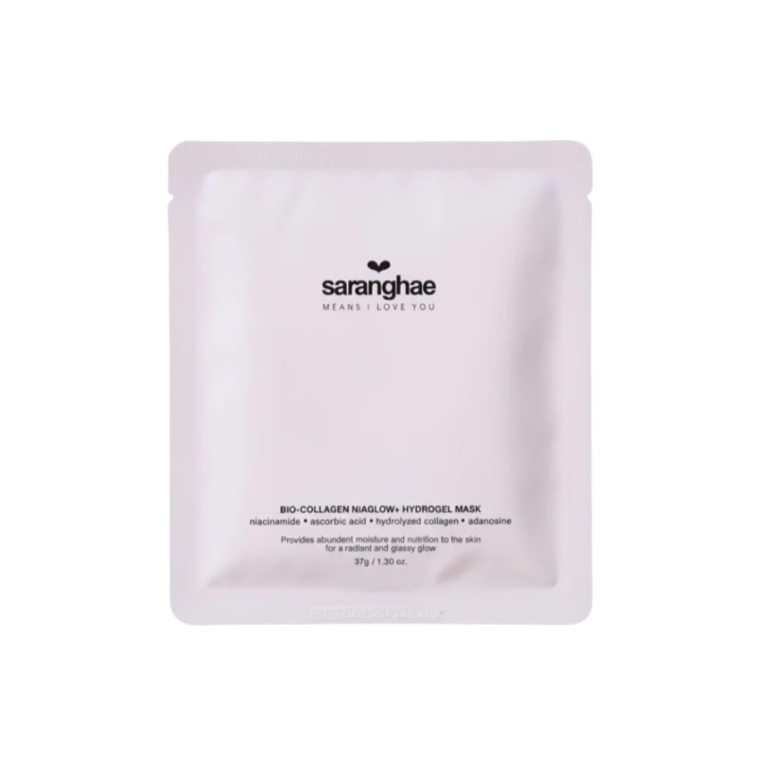 Saranghae Bio-Collagen Hydrogel Face Mask with Niacinamide - Saranghae Means I Love You