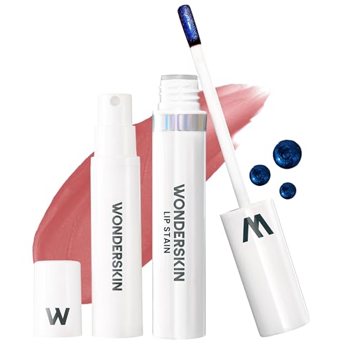 Wonderskin Lip Stain Kit – Long Lasting, Waterproof, Lip Tint...