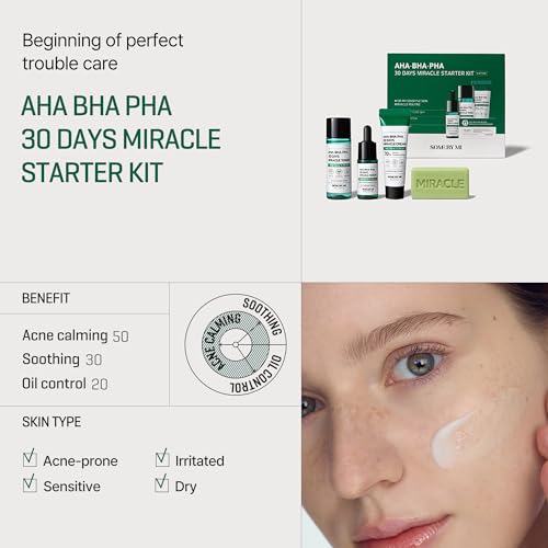 SOME BY MI AHA BHA PHA 30Days Starter Kit - Toner 1.01Oz, Serum - Product Imagery
