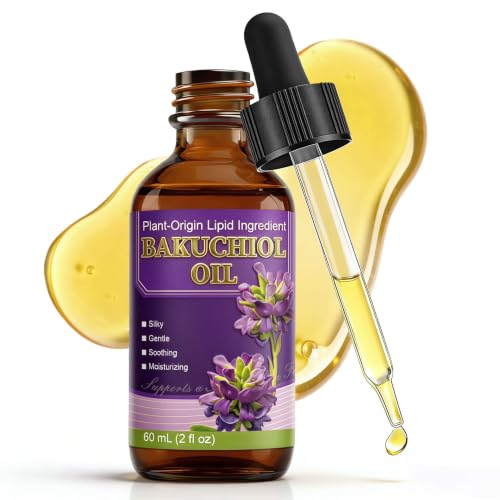 LFuTPm Bakuchiol Oil Organic Cold Pressed for Face, Retinol Alternative Anti Aging - LFuTPm Official Product View 1