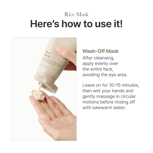 I'm From Rice Mask, Soft Exfoliating Wash-Off Rice Mask, - Product Imagery