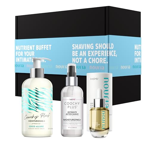 Coochy Plus HydroLock Shave Kit for Women Coco Allure Oil - IntiMD Official Imagery - 1