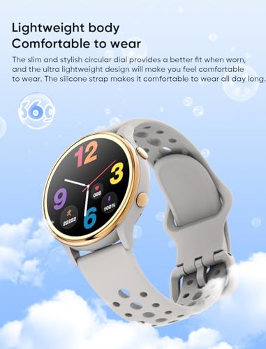 ICOMTOFIT Smart Watches for Women, Fitness Tracker with Heart - Product Imagery