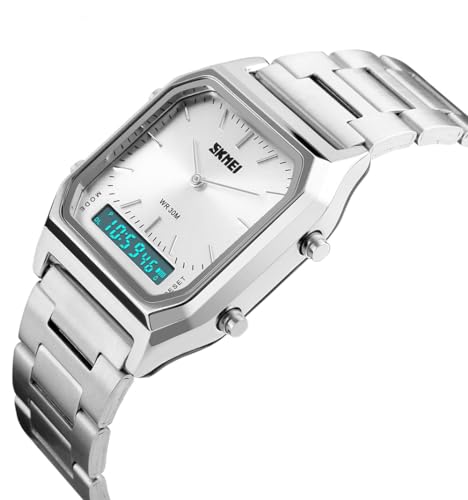 Gosasa Vintage Unisex Digital Sports Watch Dual Display - Product Imagery