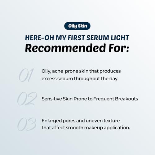 De:maf Here-Oh My First Hydrating Serum Light for Oily Skin, - Product Imagery