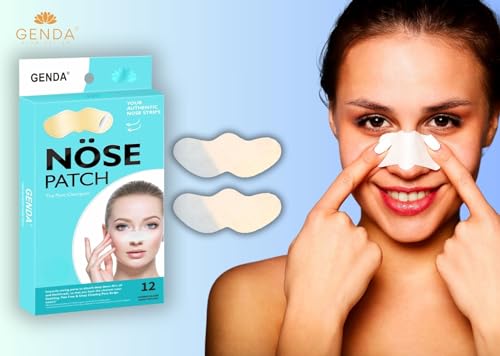 GENDA Blackhead Remover Nose Pore Strips for Deep Cleansing, - Product Imagery