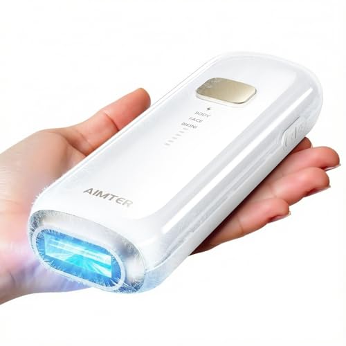 IPL Hair Removal Device with Sapphire Ice Cooling System - AIMTER Official Imagery - 1