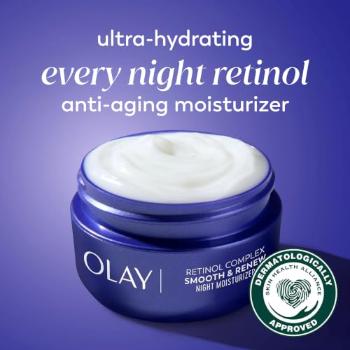 Olay Regenerist Radiance Retinol Face Moisturizer: Smooth & - Product Imagery