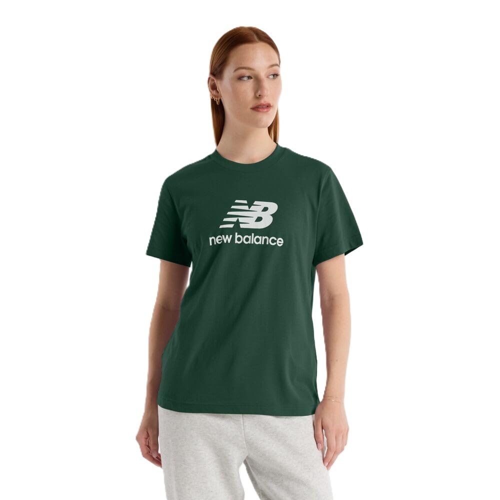 New Balance Women s Sport Essentials Jersey Logo T Shirt - New Balance Official Imagery - 8