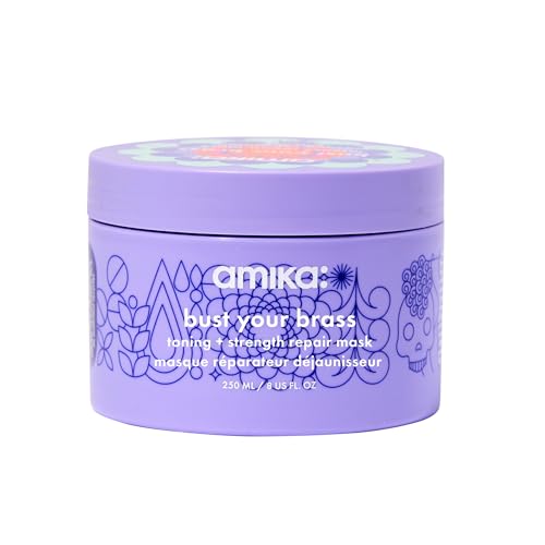 amika bust your brass toning strength repair mask - Premium Selection Official Imagery - 1