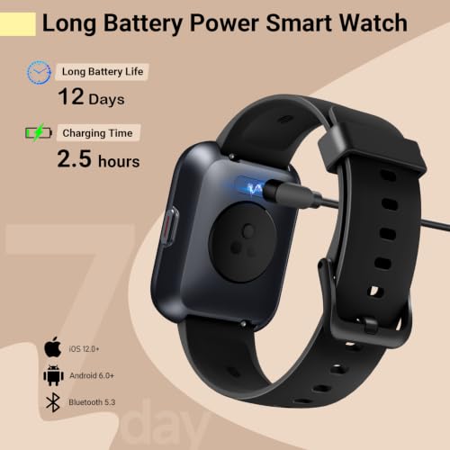 Smartwatch for Women/Men, Compatible with Android & iPhone, - Product Imagery