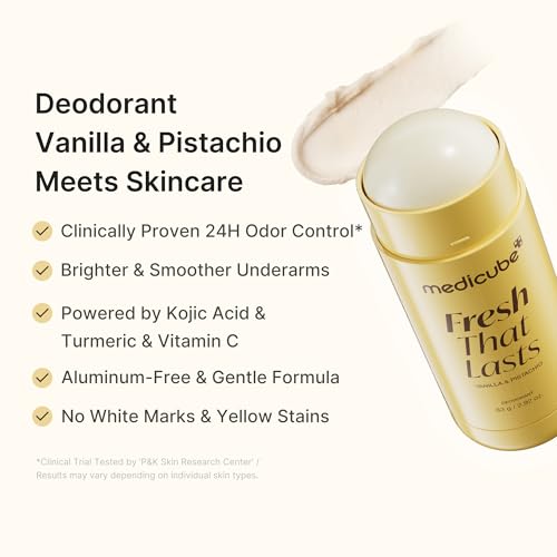 medicube Deodorant Kojic Acid & Turmeric for Women & Men, - Product Imagery