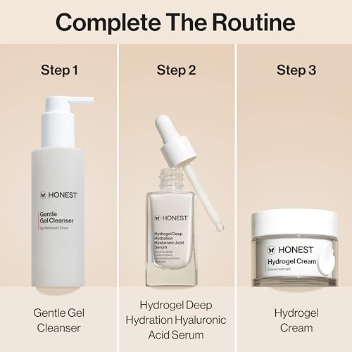 Honest Beauty Gentle Gel Daily Face Cleanser, Sensitive Skin, 5 f - Product Imagery