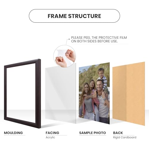 Craig Frames 20x24 Gold Picture Frame Matted to 16x20, Wall - Product Imagery
