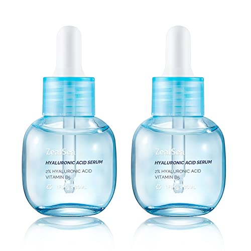 ZealSea EWG Hyaluronic Acid Serum 2 Pack Hydrating Face - ZealSea Official Imagery - 1