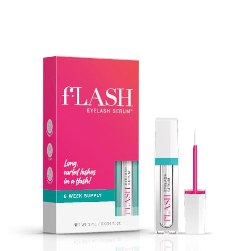 fLASH Eyelash Serum Mini for Long Looking Natural Lashes - FLASHSERUM Official Imagery - 1