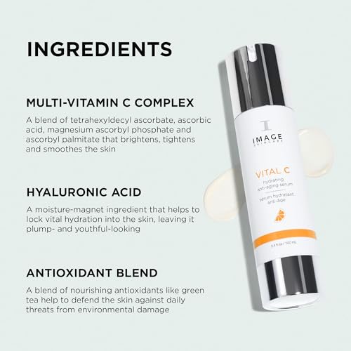 IMAGE Skincare, VITAL C Hydrating Face Serum, with Vitamin C and - Product Imagery