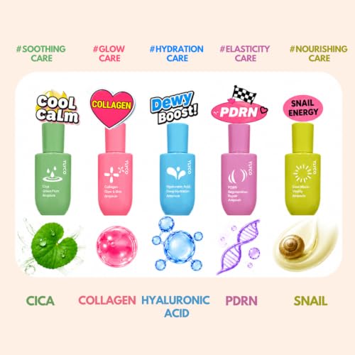 VLYCO Collagen Glazed Skin Ampoule Serum 1.01 fl.oz (30ml) Korea - Product Imagery
