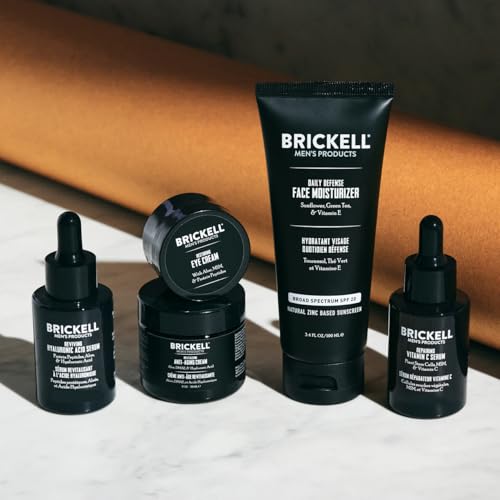 Brickell Men's Complete Defense Anti Aging Routine, Night Face - Product Imagery