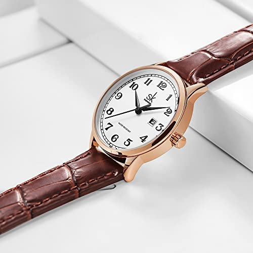 SHENGKE SK Classic Business Women Watches with Stainless Steel - Product Imagery
