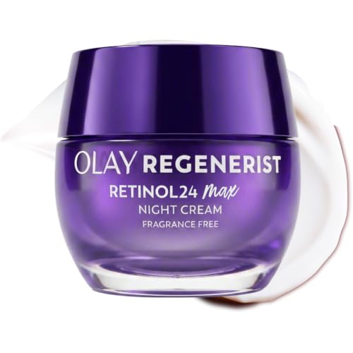 Olay Retinol Night Cream for Women, MAX, Anti-Aging Face - Product Imagery