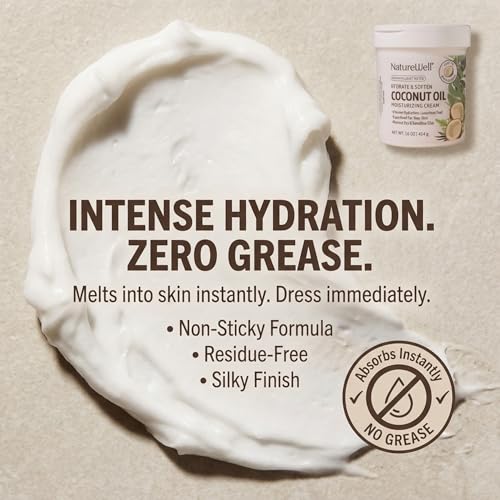 NATURE WELL Coconut Oil Moisturizing Cream for Dry Skin – Deep - Product Imagery