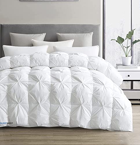 SLEEP-NEST Oversized King Comforter 132 x 120 Inch Hotel Luxury - Product Imagery