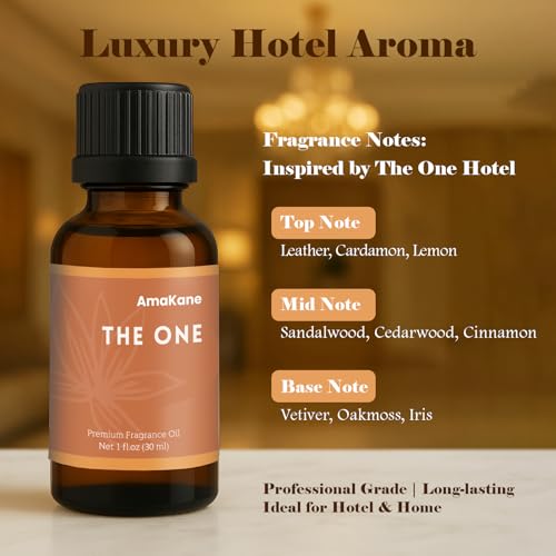 AmaKane The One Hotel Essential Oil 30ml, Hotel Inspired - Product Imagery