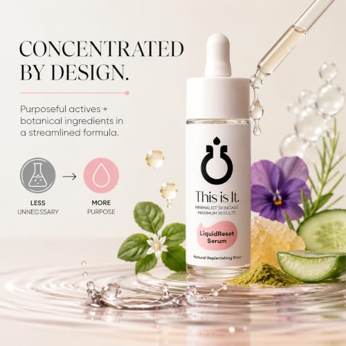 LiquidReset Serum | Natural Replenishing Elixir | Highest Grade - Product Imagery