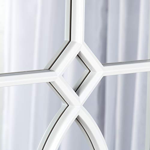 Kate and Laurel Cassat Casual Modern Window Wall Accent Mirror, - Product Imagery