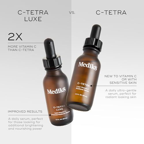 Medik8 C-Tetra - Balancing Vitamin C Serum For Face - Smooths - Product Imagery
