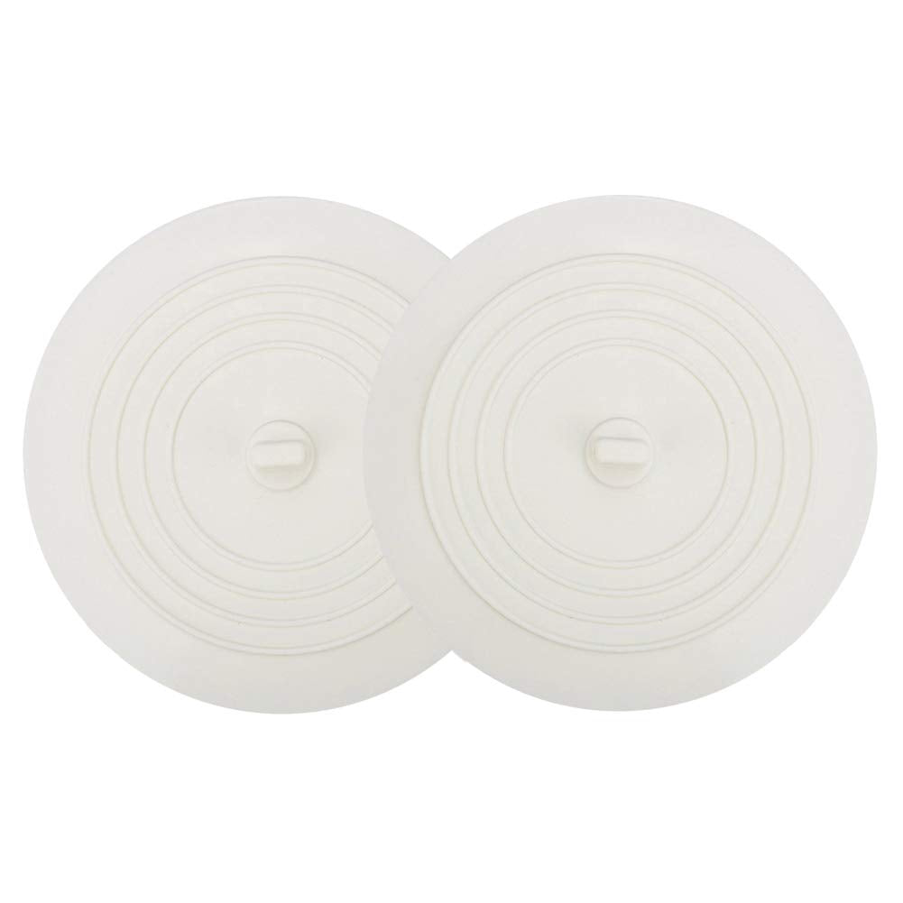 V-TOP Tub Stopper 2 Pack, 6 inches Large Silicone Drain Plug Hair by V-TOP - Angle View 9