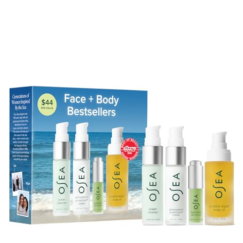 OSEA Face Body Bestsellers 4 Piece Skin Care Travel friendly - OSEA Official Imagery - 1