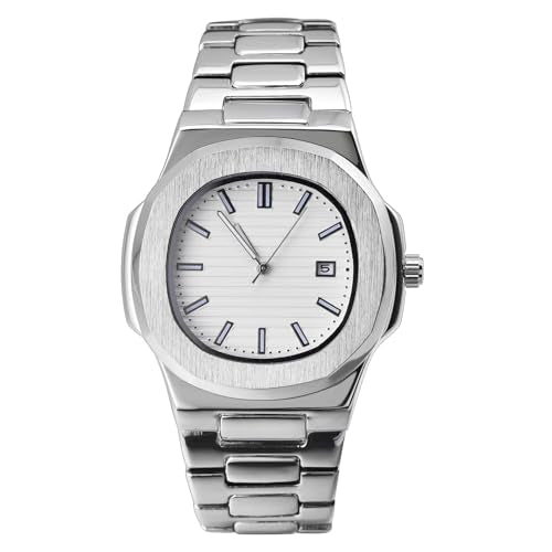 BARAMON Nautilus Quartz Watch for Men, Casual Business Style - Product Imagery