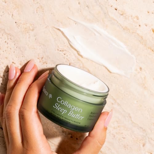 GOODJANES Collagen Sleep Butter Night Cream with Vegan Collagen, - Product Imagery